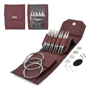 Flight 5" Bulky Interchangeable Set Maroon