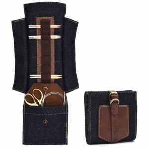 Taylor Small IC Needle Case 3.5" Chocolate