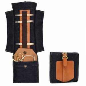 Taylor Small IC Needle Case 3.5" Camel